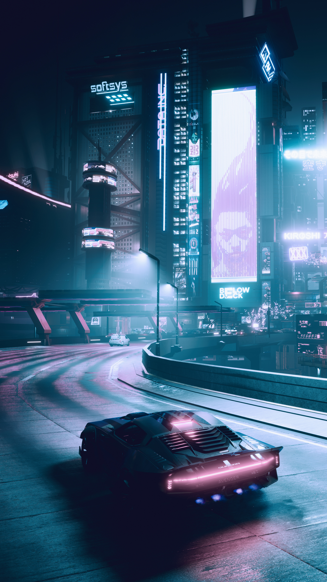 1080x1920  Mobile wallpaper: Car, Cyberpunk, Futuristic, Video Game, Cyberpunk 2077,  1406388 download the picture for free.