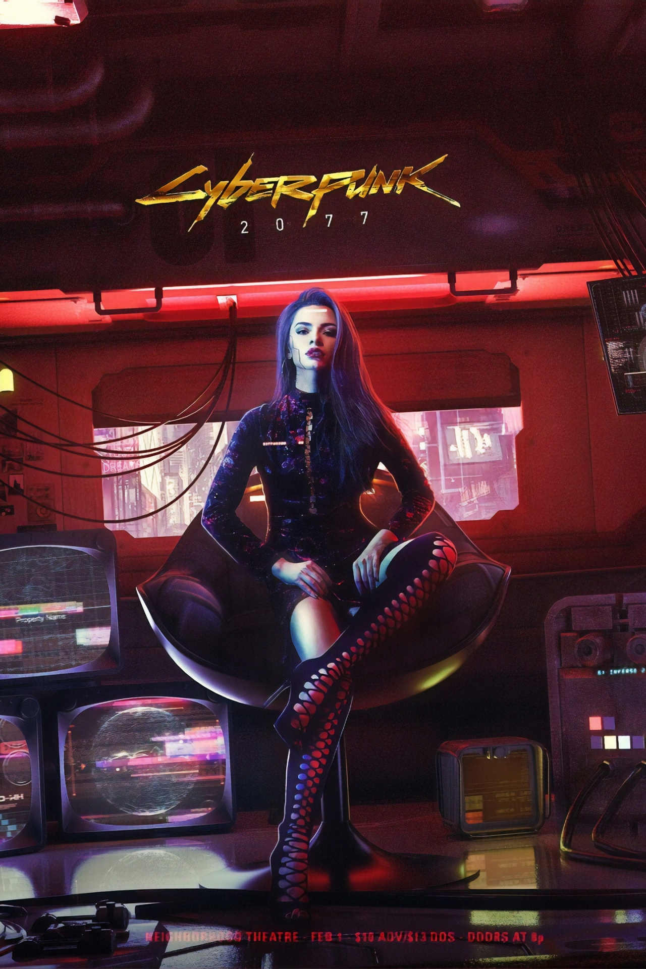1280x1920  Cyberpunk 2077 Phone Wallpapers