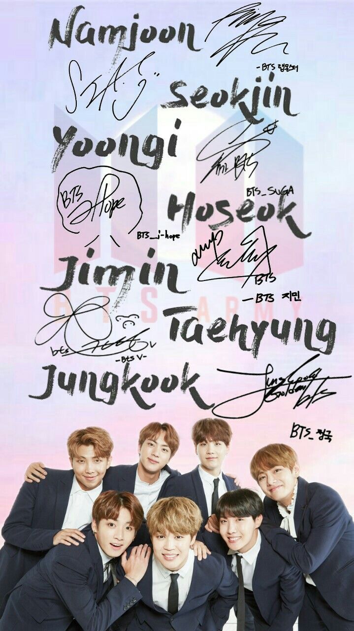 719x1280  Bts lockscreen, Bts jimin, Bts signatures