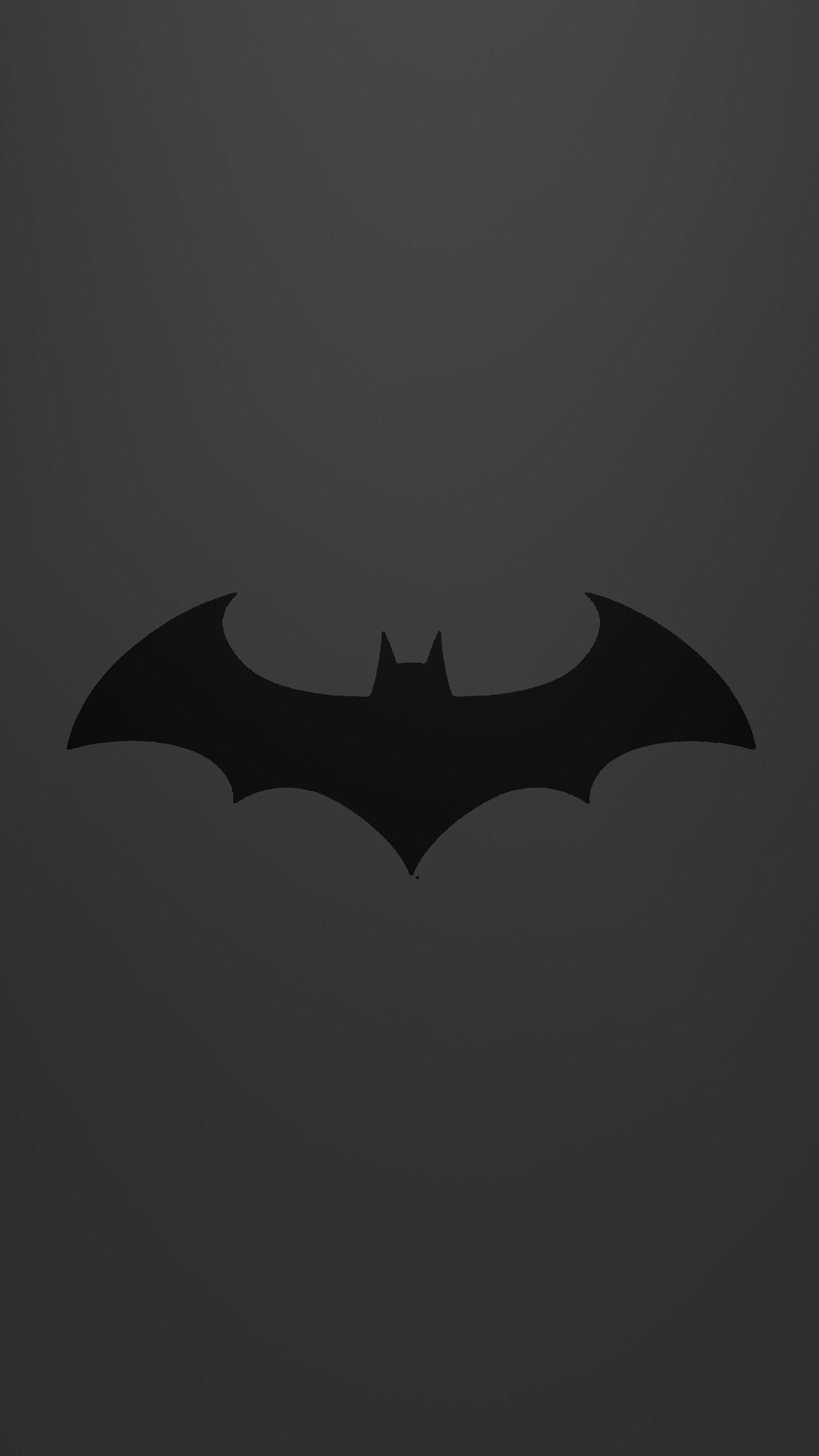 1440x2560 Batman Black Logo Android Wallpapers - Обои Cave