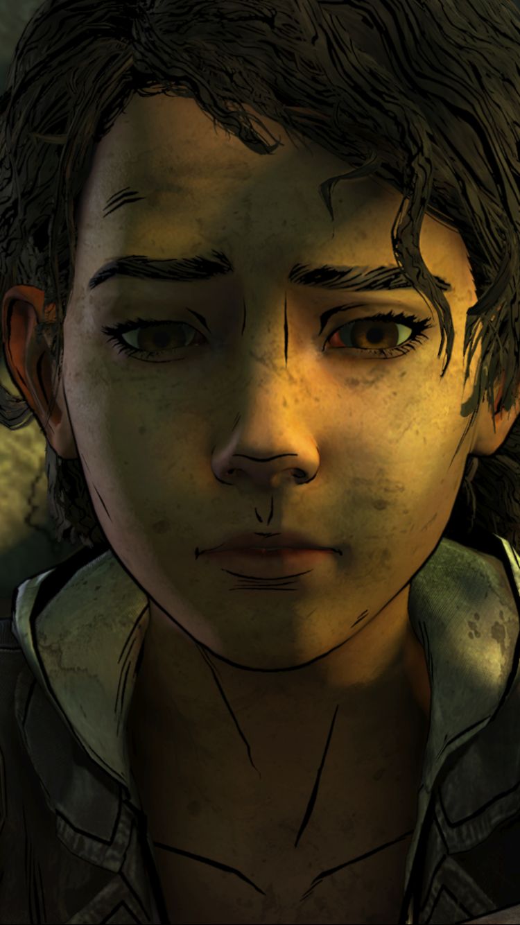 750x1334  Скачать обои \"Клементина (Ходячие Мертвецы)\" на телефон в высоком качестве,  вертикальные картинки \"Клементина (Ходячие Мертвецы)\" бесплатно