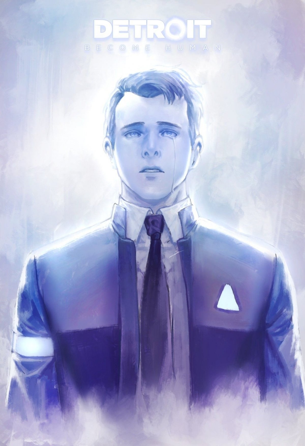 1200x1755  Коннор Детройт арт - 65 фото