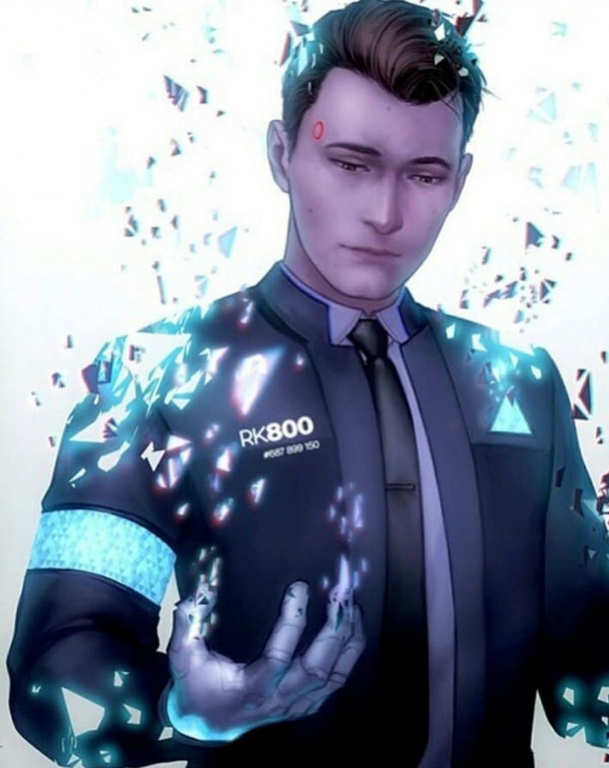 1200x1513  Коннор Детройт арт - 65 фото