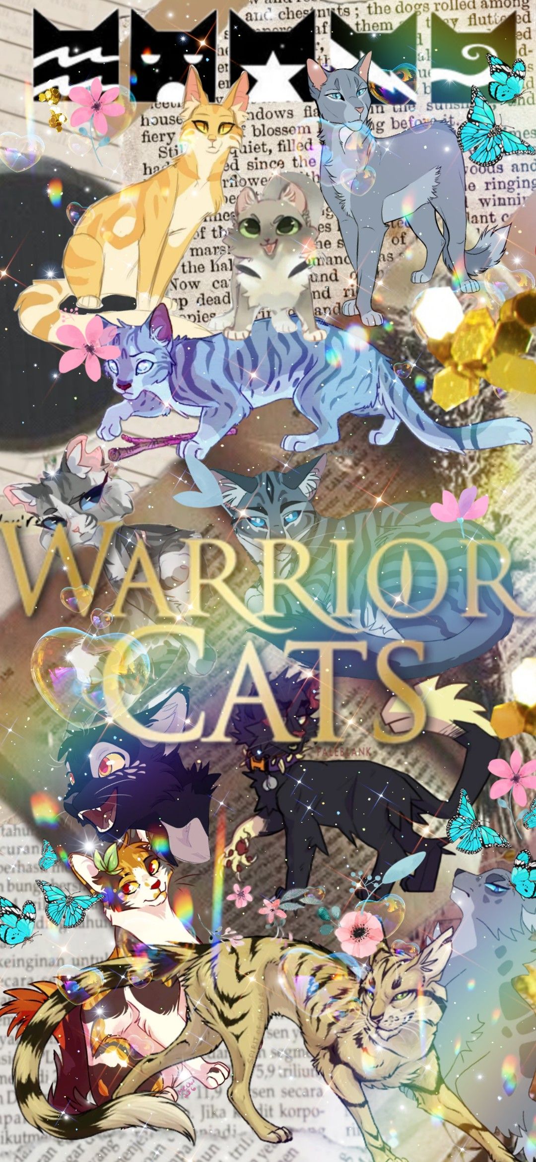 1080x2340  Коты воители обои в 2023 г | Кот-воитель, Кошки воины, Кот