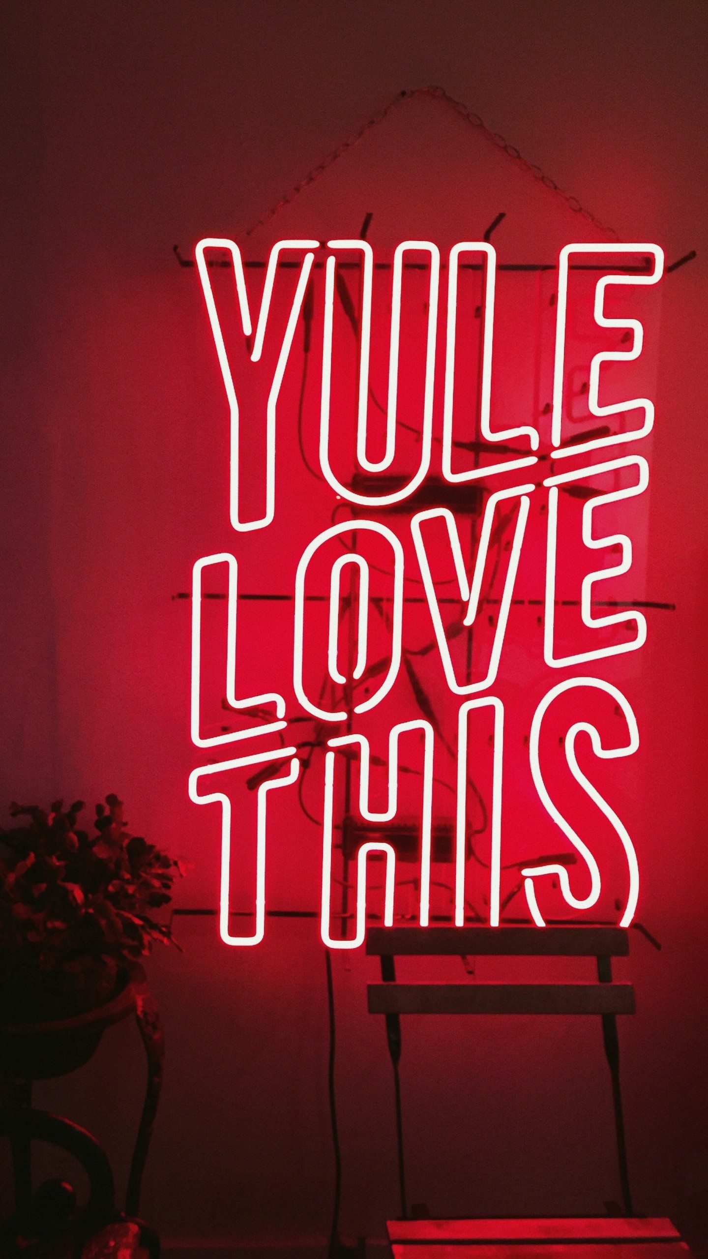 1440x2560  Обои на телефон надпись, неон, подсветка, красный, белый, свет - скачать  бесплатно в высоком качестве из категории \"Слова\"