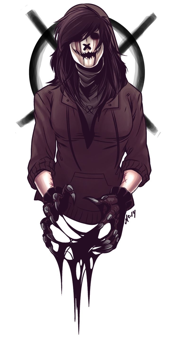 736x1426  Самые классные и крутые картинки, арты крипипасты - 20 фото