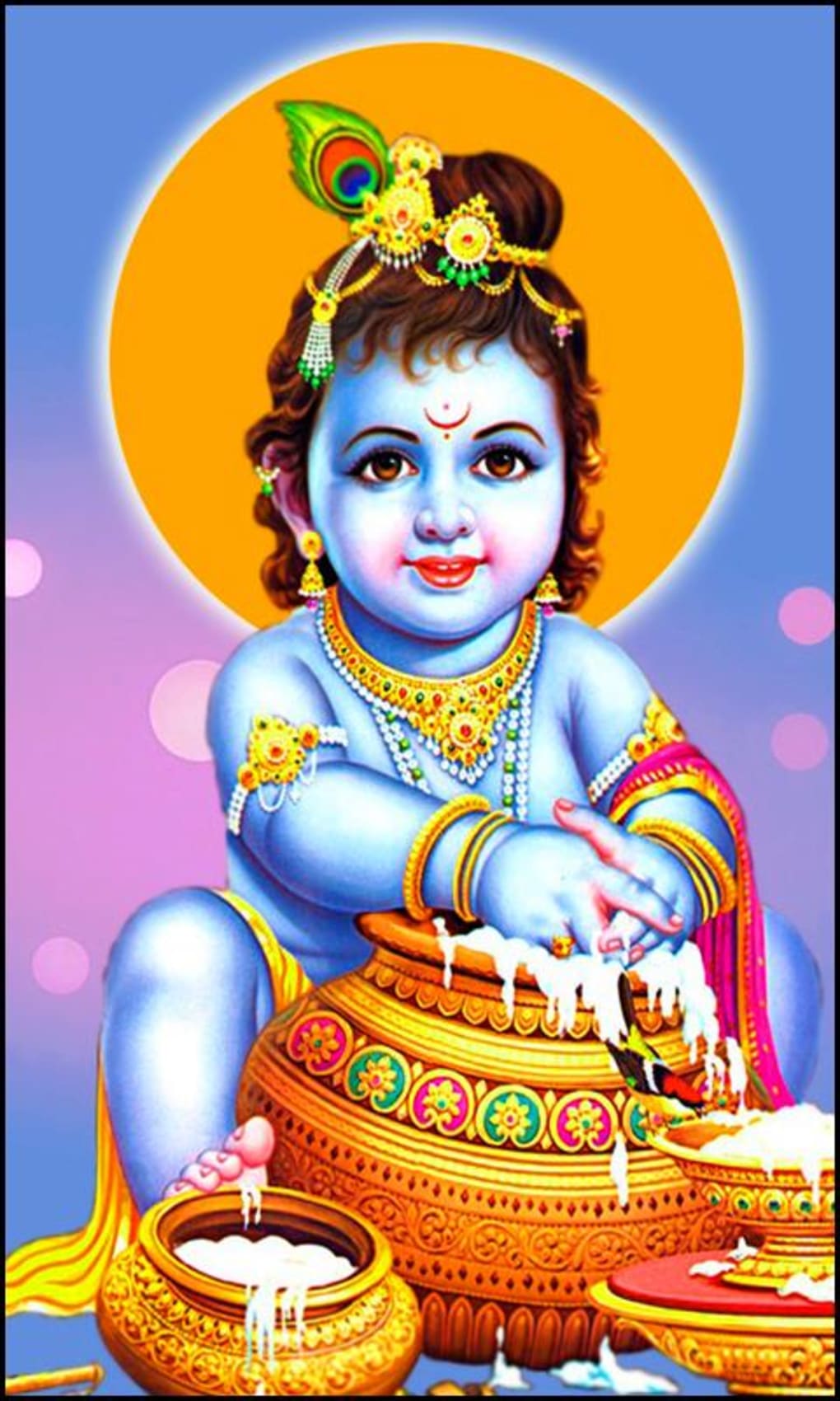 1020x1700  Скачать Radhe Krishna Mobile Backgrounds APK для Android