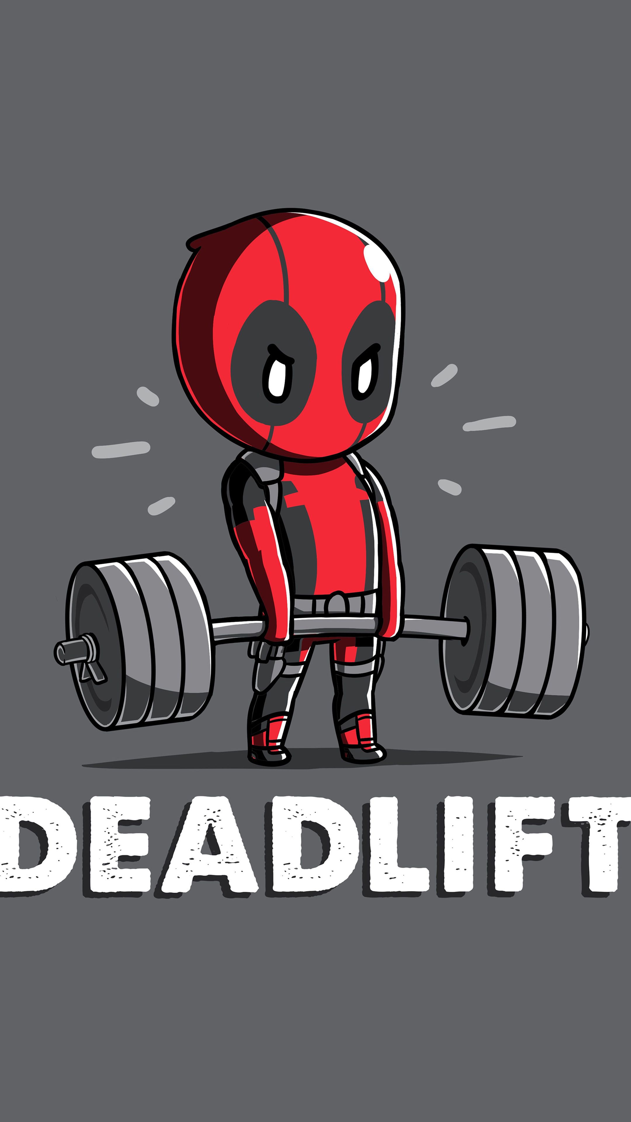 2160x3840  Deadpool Deadlift Funny 8k In 2160x3840 Resolution | Deadpool wallpaper,  Gym art, Gym wallpaper