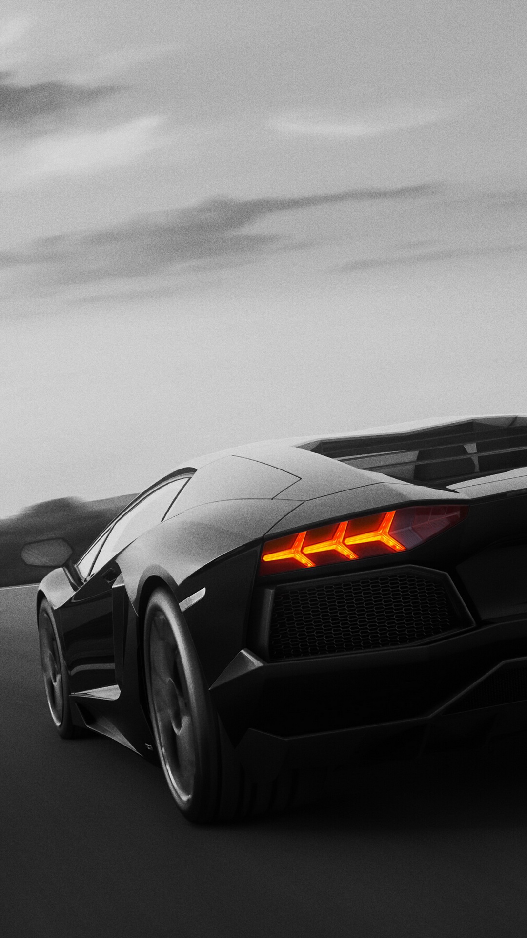 lamborghini aventador черный