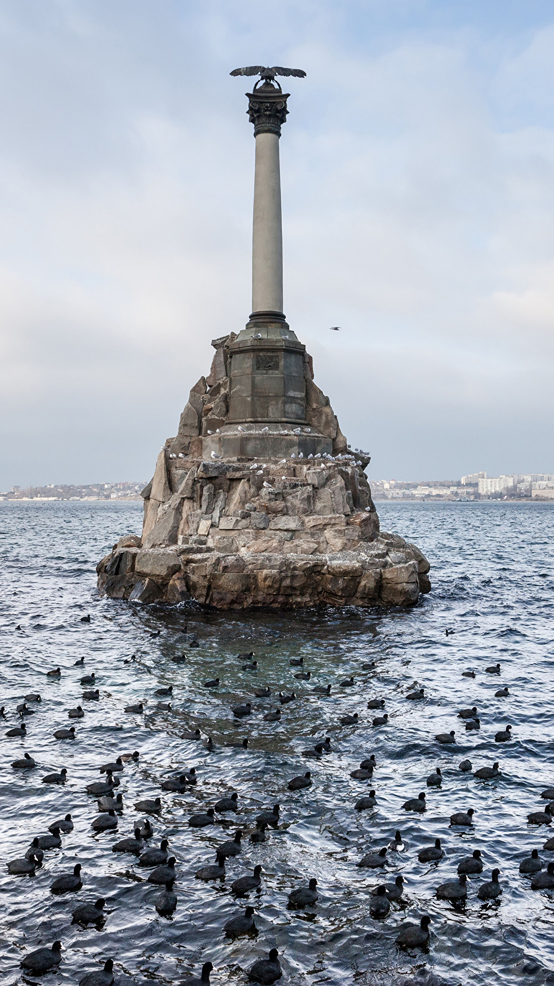 1080x1920  Images Crimea Russia Monuments Sevastopol, Monument to the 1080x1920