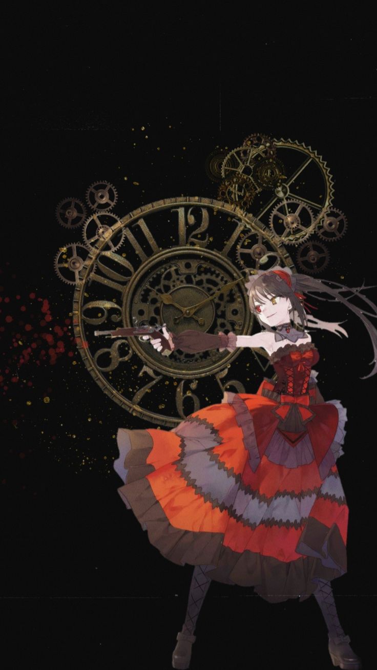 736x1309  Куруми Токисаки | Animasi, Gambar karakter, Karakter animasi