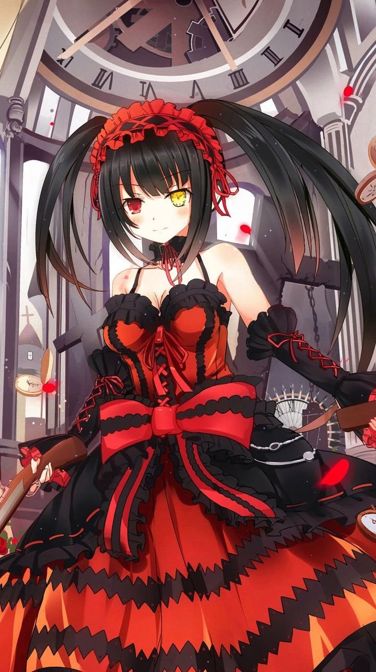 736x1314  Куруми Токисаки аниме - 50 фото