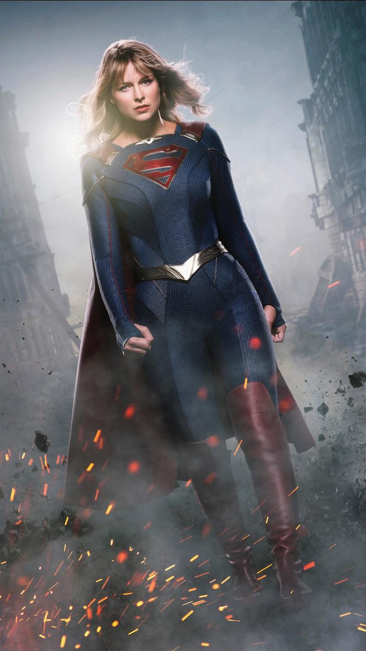750x1334  Supergirl Season 5 Обои - Обои Cave