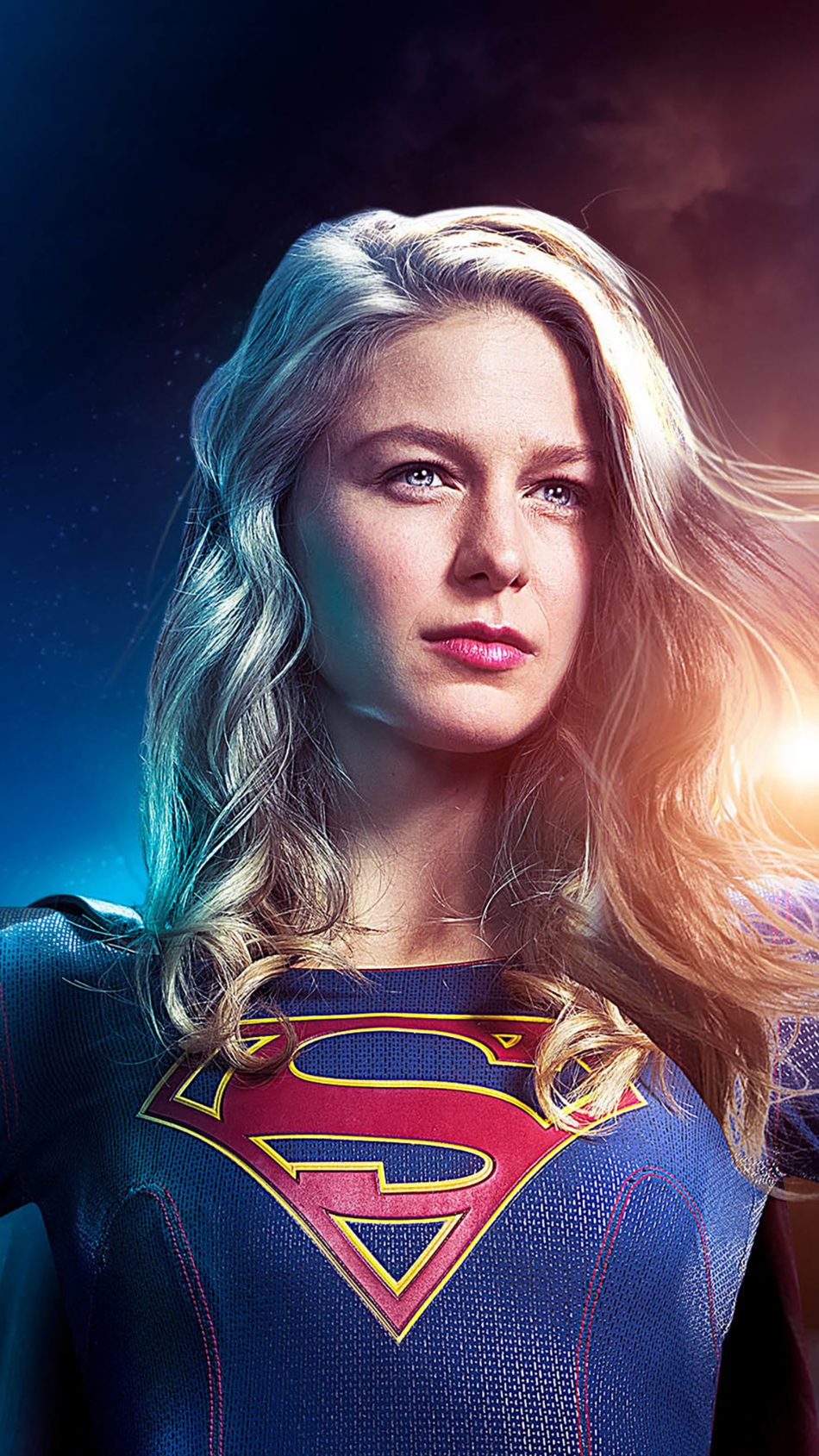 950x1689  Melissa Benoist Supergirl Season 5 4K Ultra HD Mobile Wallpaper