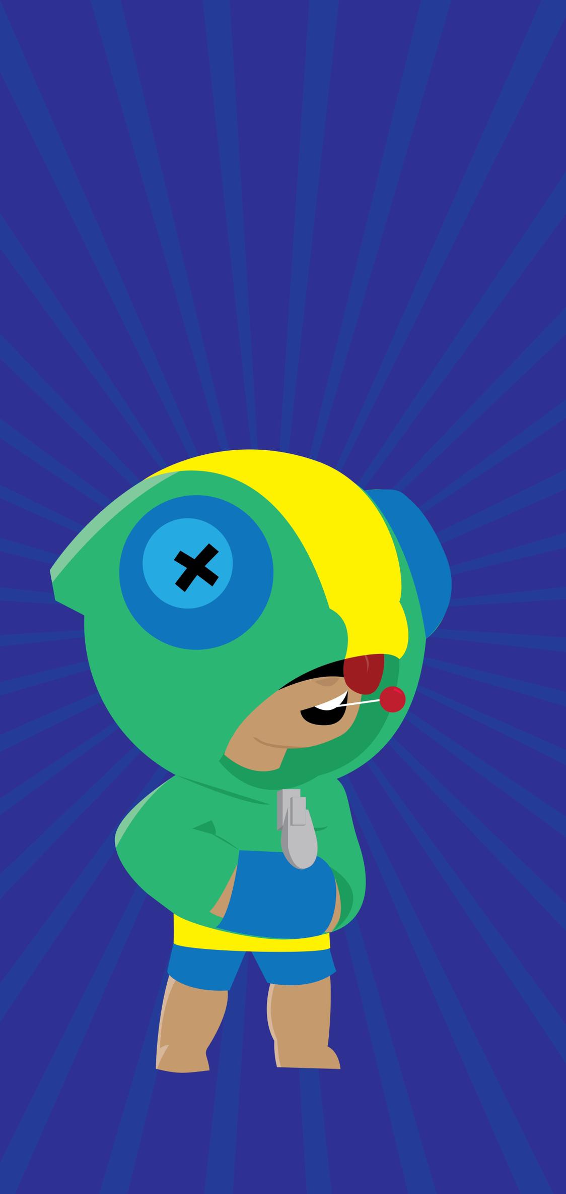 1124x2368  Leon Brawl Stars Wallpapers - Wallpaper Cave