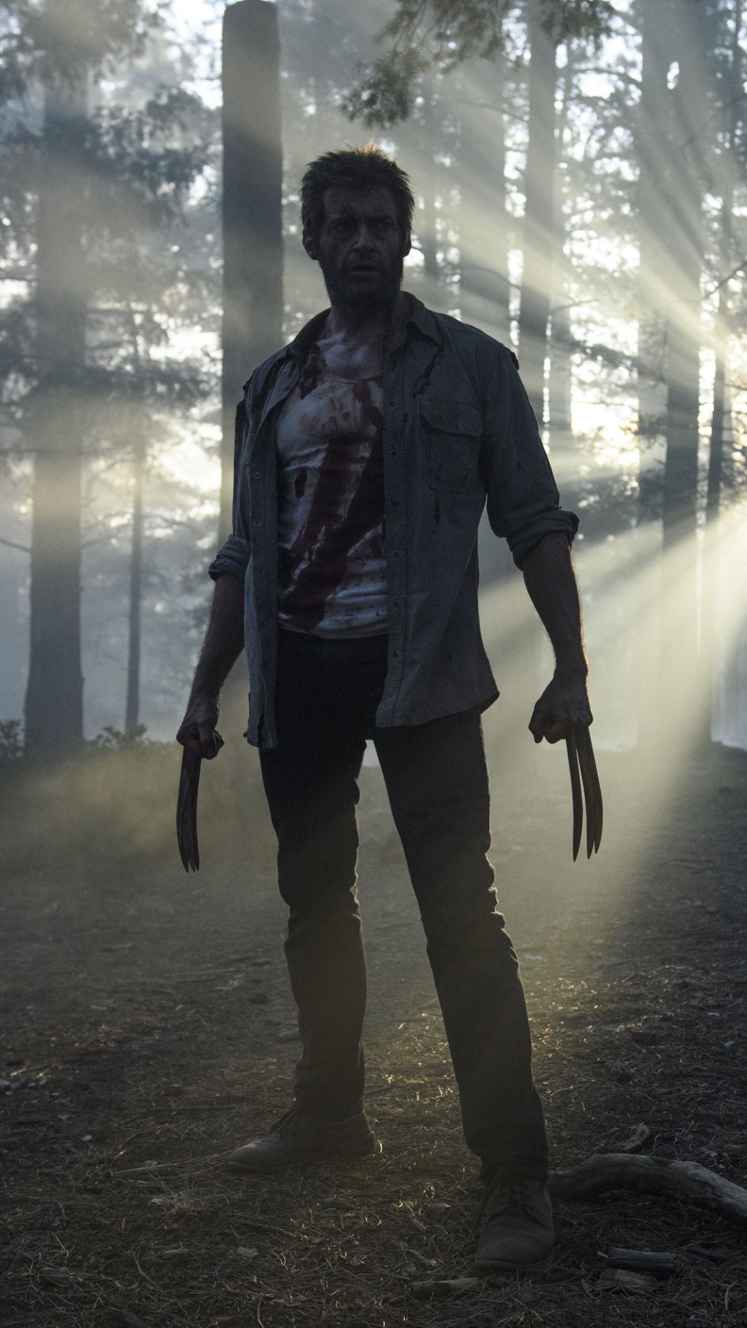 1080x1920  Обои на телефон: Кино, Росомаха, Люди Икс, Хью Джекман, Логан, Логан  (Фильм), 1120423 скачать картинку бесплатно.