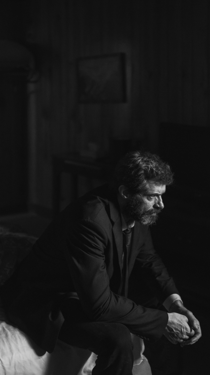 720x1280  Обои на телефон: Кино, Чёрно Белое, Черно Белый, Росомаха, Люди Икс, Логан,  Логан (Фильм), 1138511 скачать картинку бесплатно.