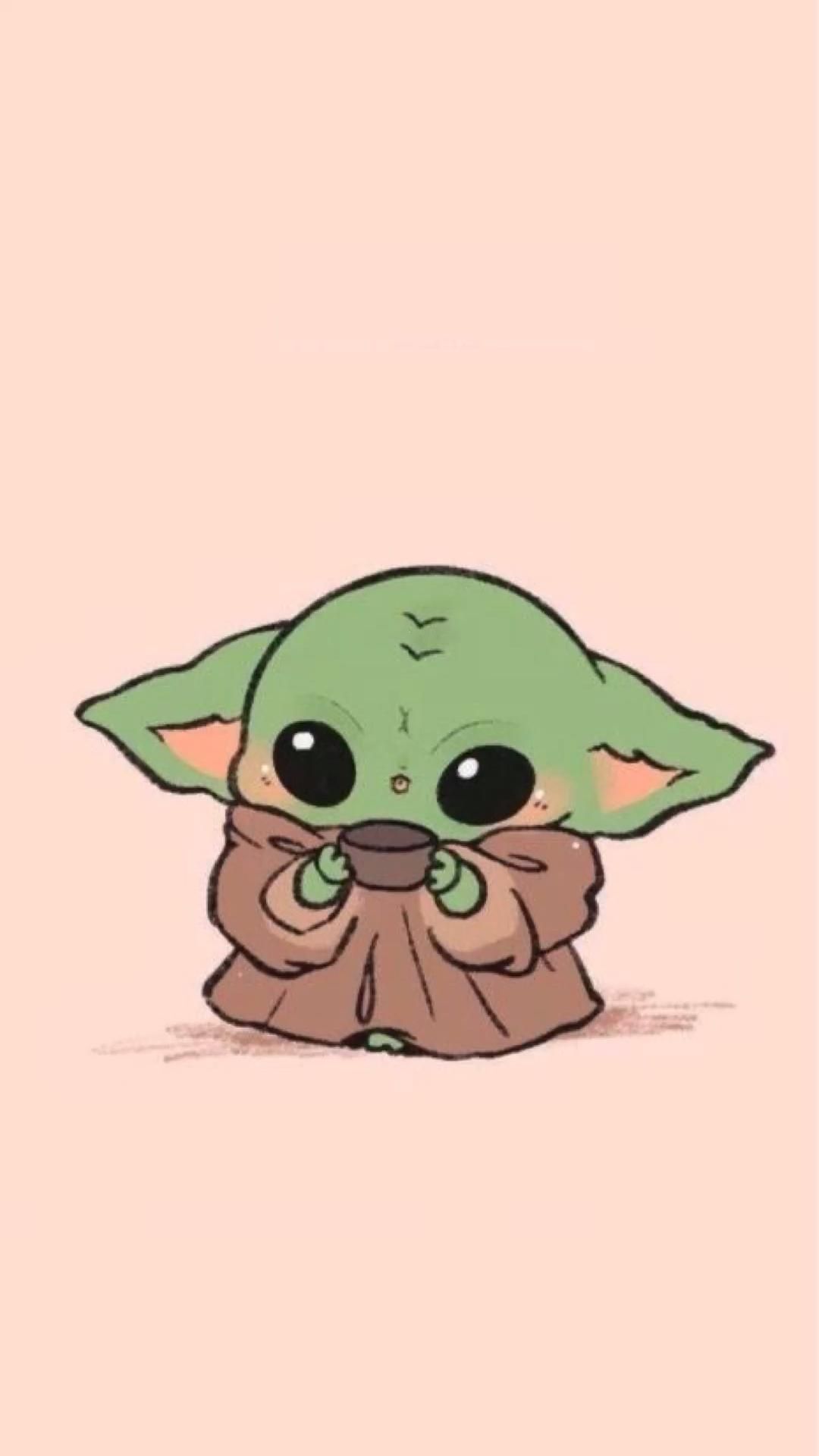 1080x1920  Baby yoda wallpapers | Yoda wallpaper, Cute little drawings, Yoda drawing