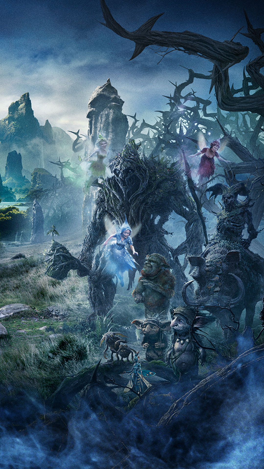 1080x1920  Фотографии Малефисента (фильм) Феи Монстры Фантастика 1080x1920