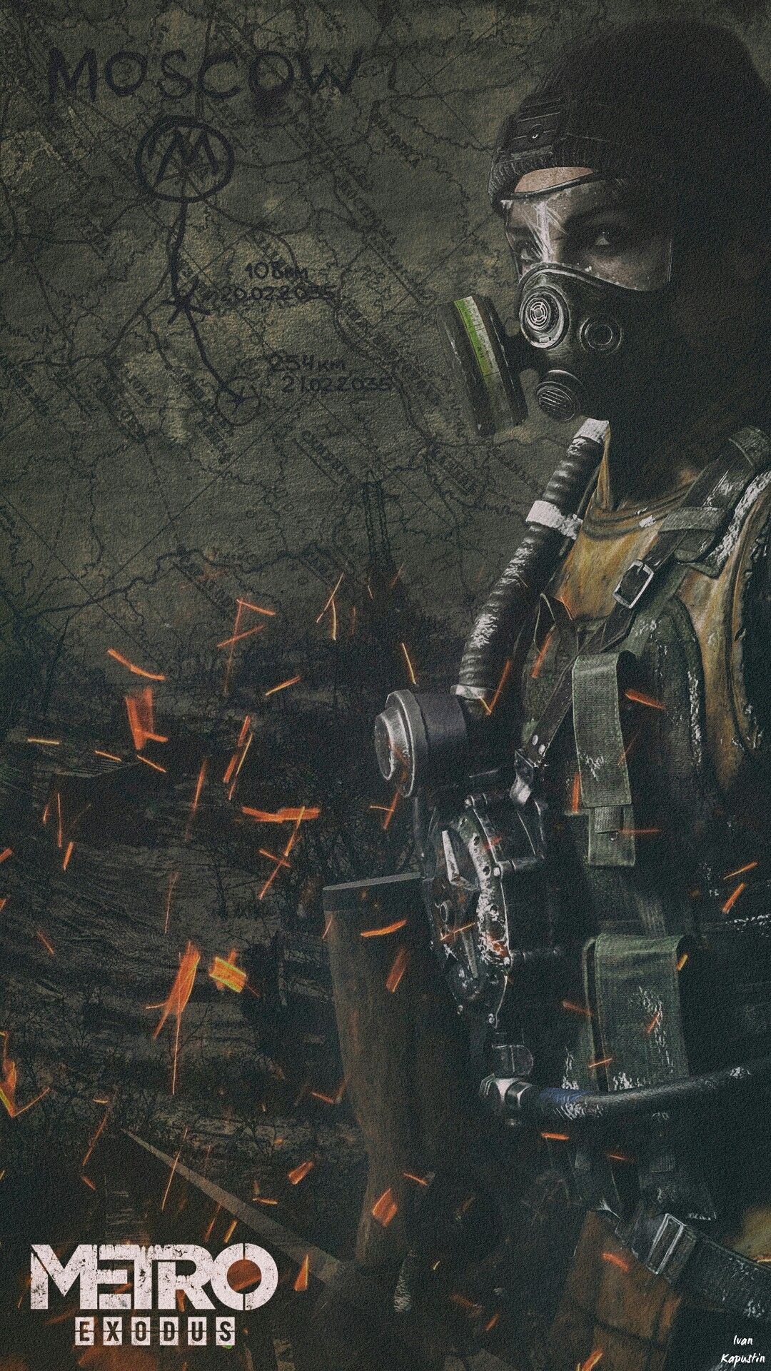1080x1920  Пин от пользователя Red Fox на доске METRO | Игровые арты, Постапокалипсис,  Чернобыль