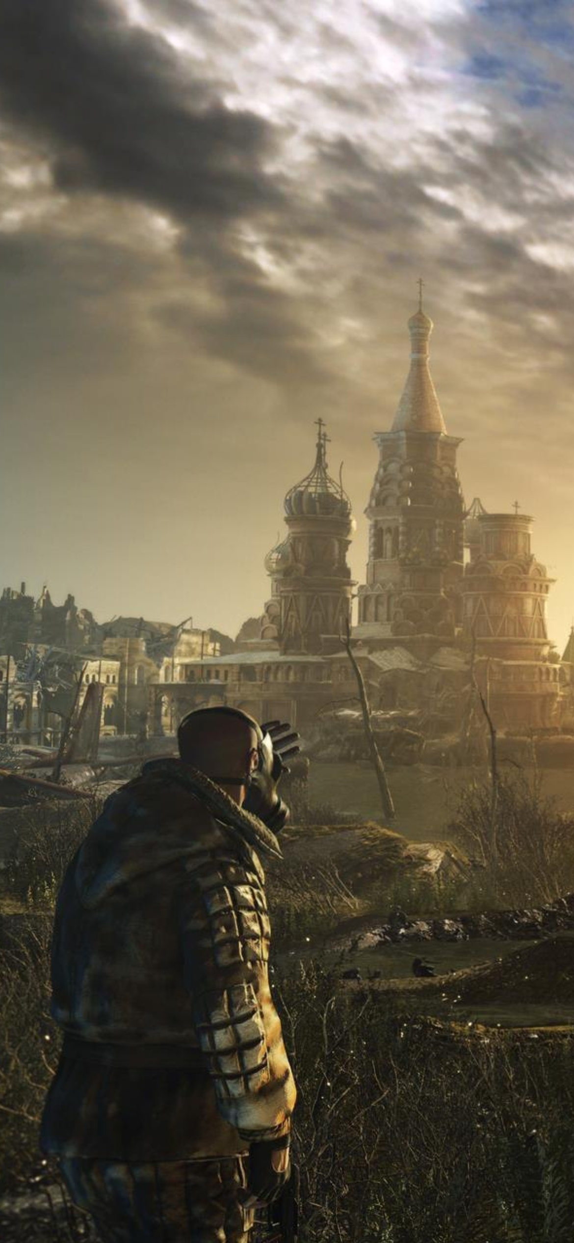 1170x2532  Обои Metro 2033 Horror first person shooter video game на телефон iPhone 11  Pro