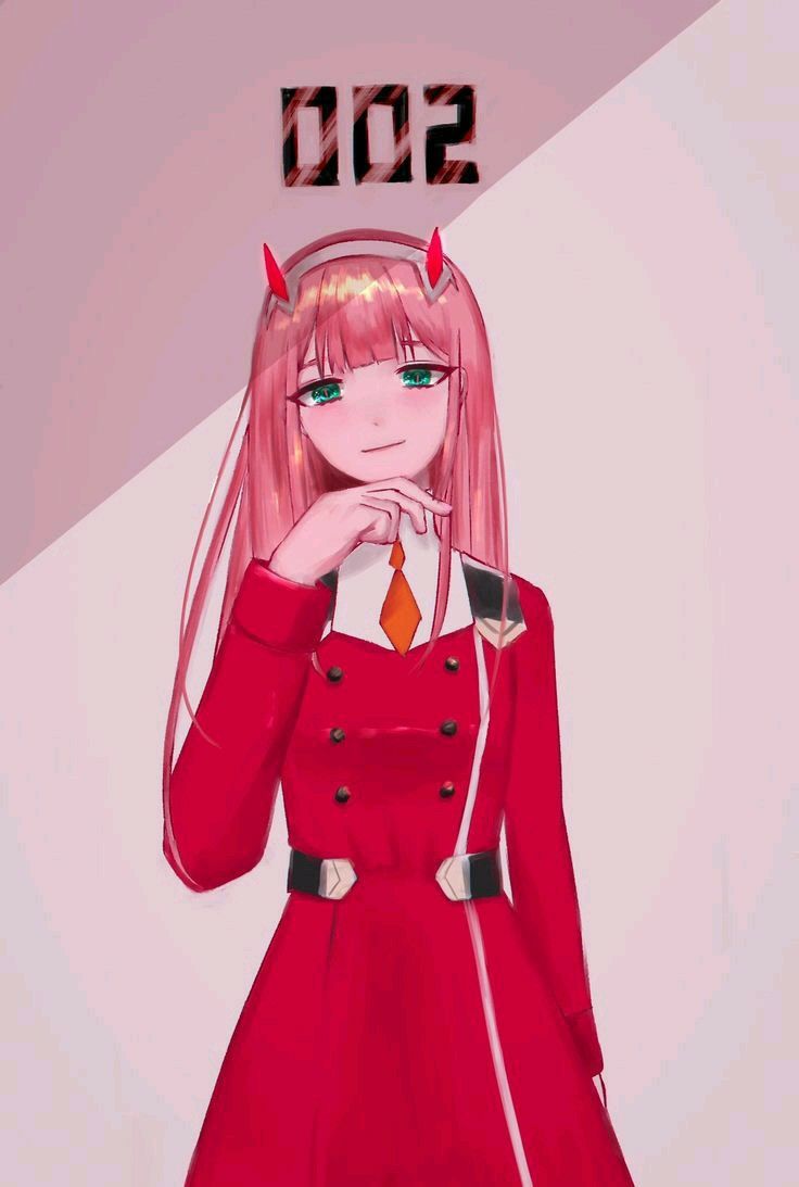 736x1093  Pin on ! (Darling In The Franxx)Zero Two