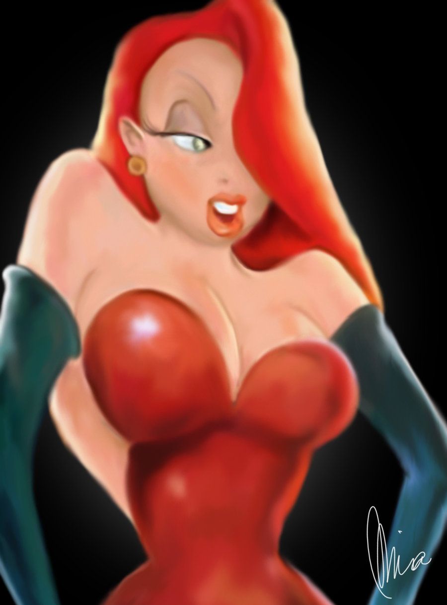 900x1219  ArtStation - Кролик Джессика Дэмиен Дозиас