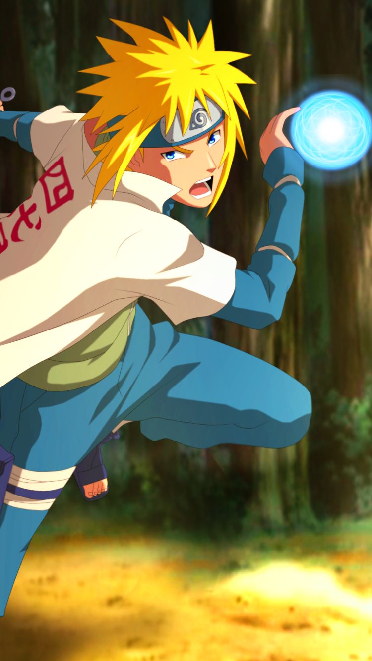 750x1334  Обои на телефон: Аниме, Наруто, Минато Намикадзе, Хокаге (Наруто), 1150472  скачать картинку бесплатно.