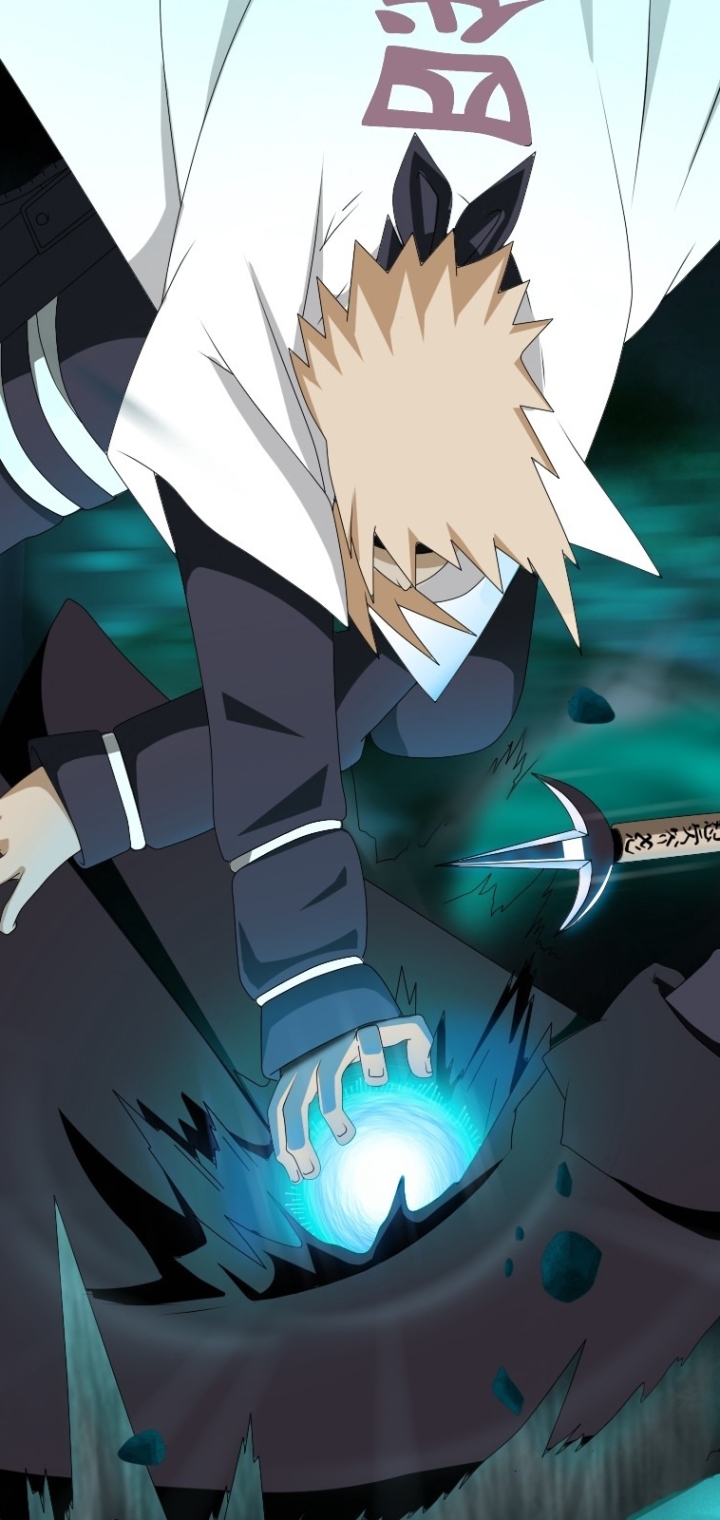 720x1520  Обои на телефон: Аниме, Наруто, Минато Намикадзе, Обито Учиха, Расенган  (Наруто), 1181994 скачать картинку бесплатно.