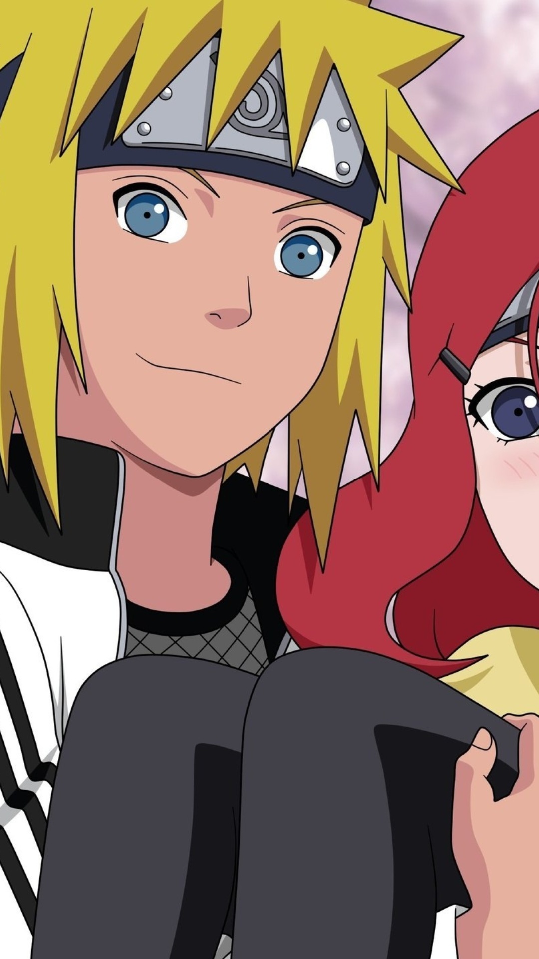 1080x1920  Обои Minato Namikaze And Kushina Uzumaki для телефона и на рабочий стол  iPhone 8 Plus