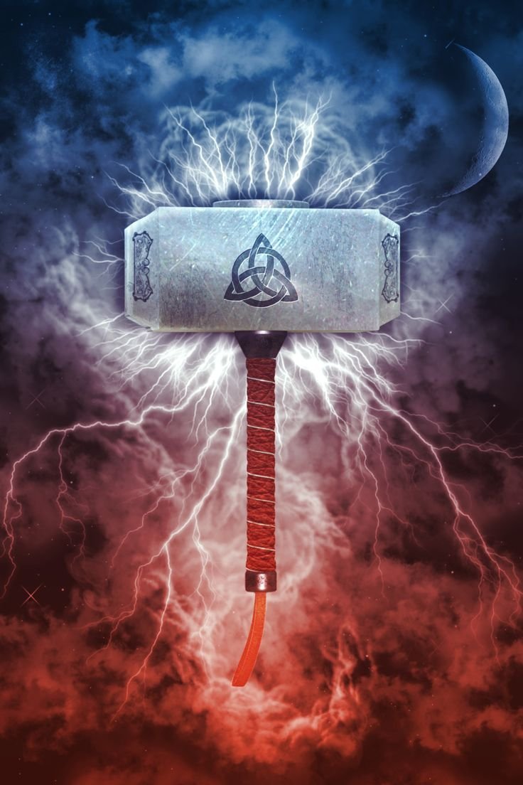 736x1104  Картинка молота тора - 60 фото