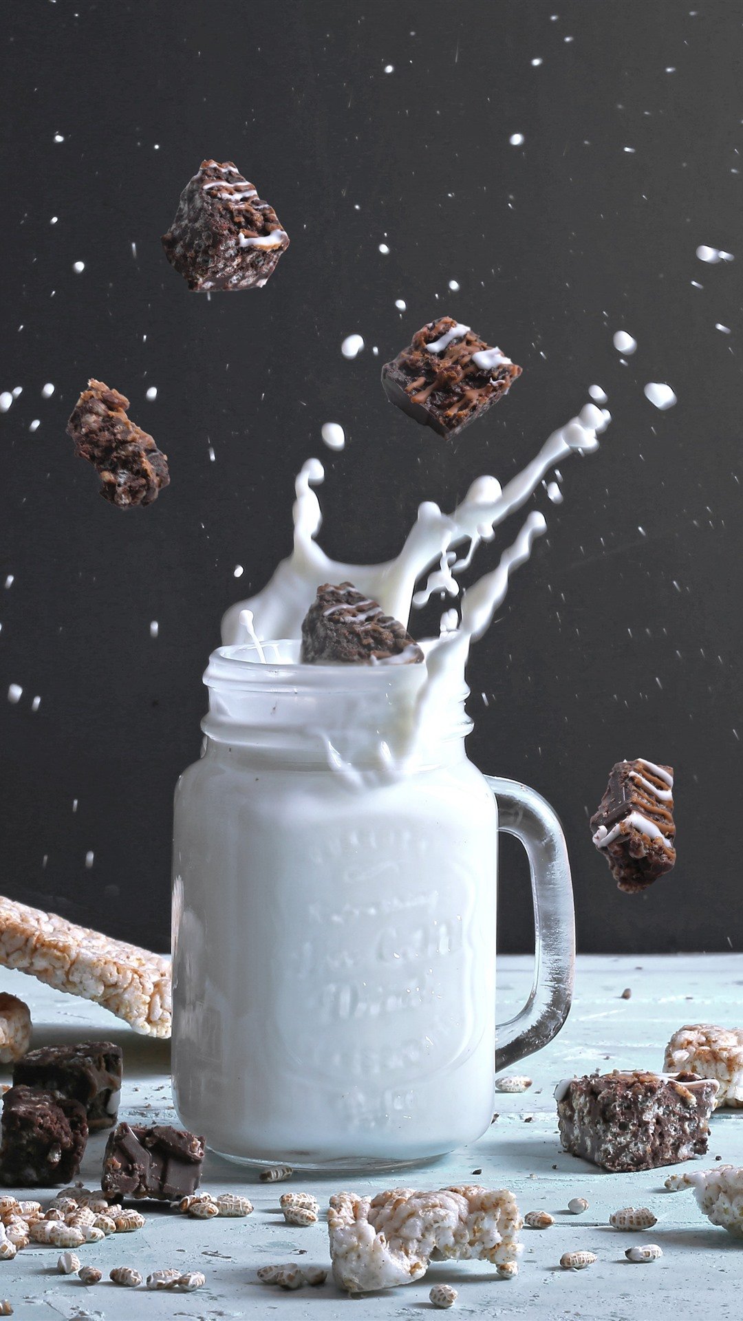 1080x1920  Обои на телефон молоко - 59 фото