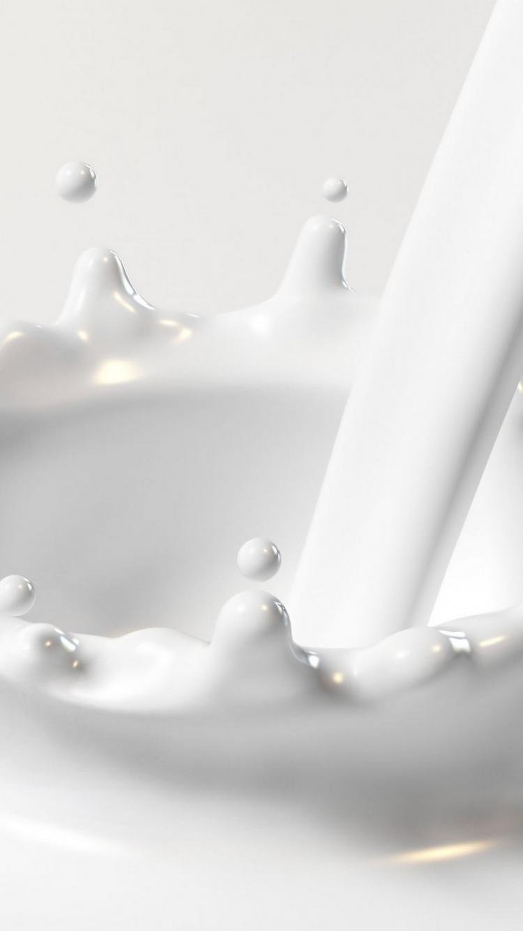 750x1334  Обои на телефон молоко - 59 фото