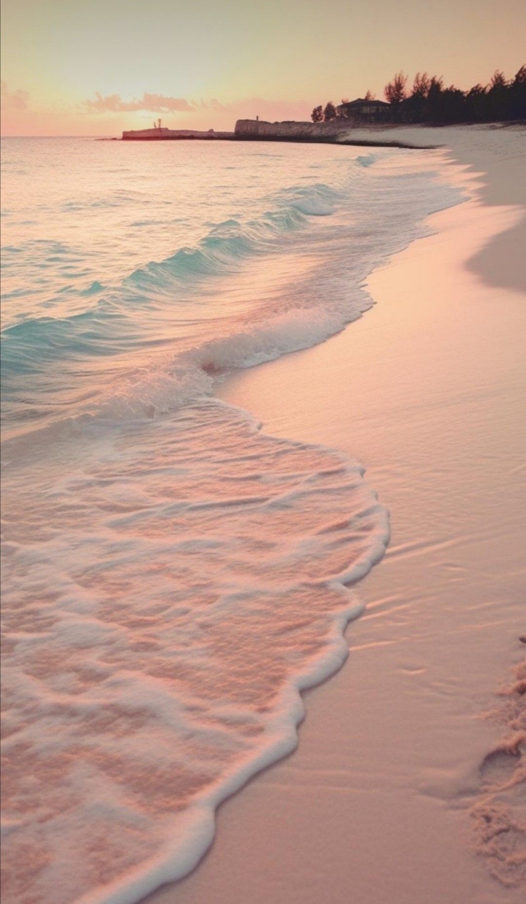 1080x1855  Пляж 🏖 в 2023 г | Пляж, Обои