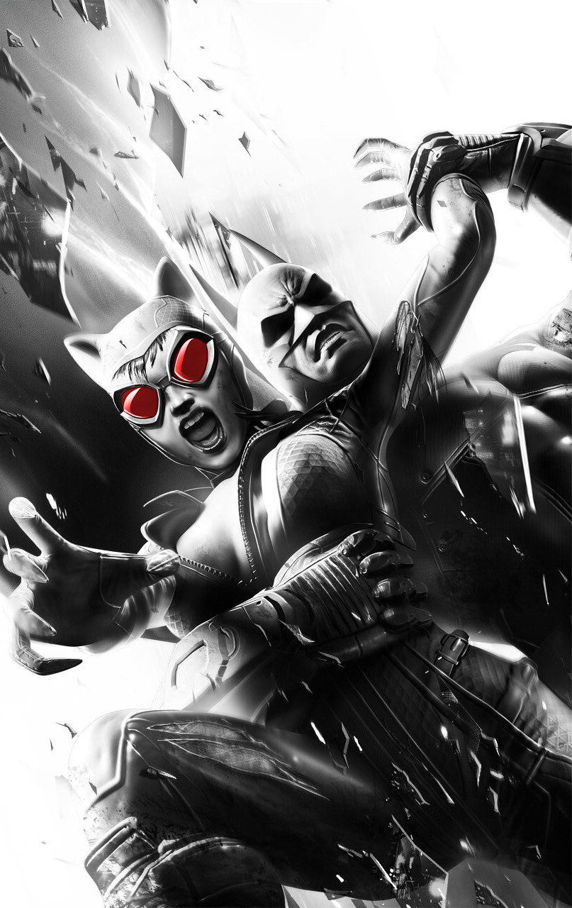 807x1280 48+] Batman Arkham City Catwoman Обои на WallpaperSafari