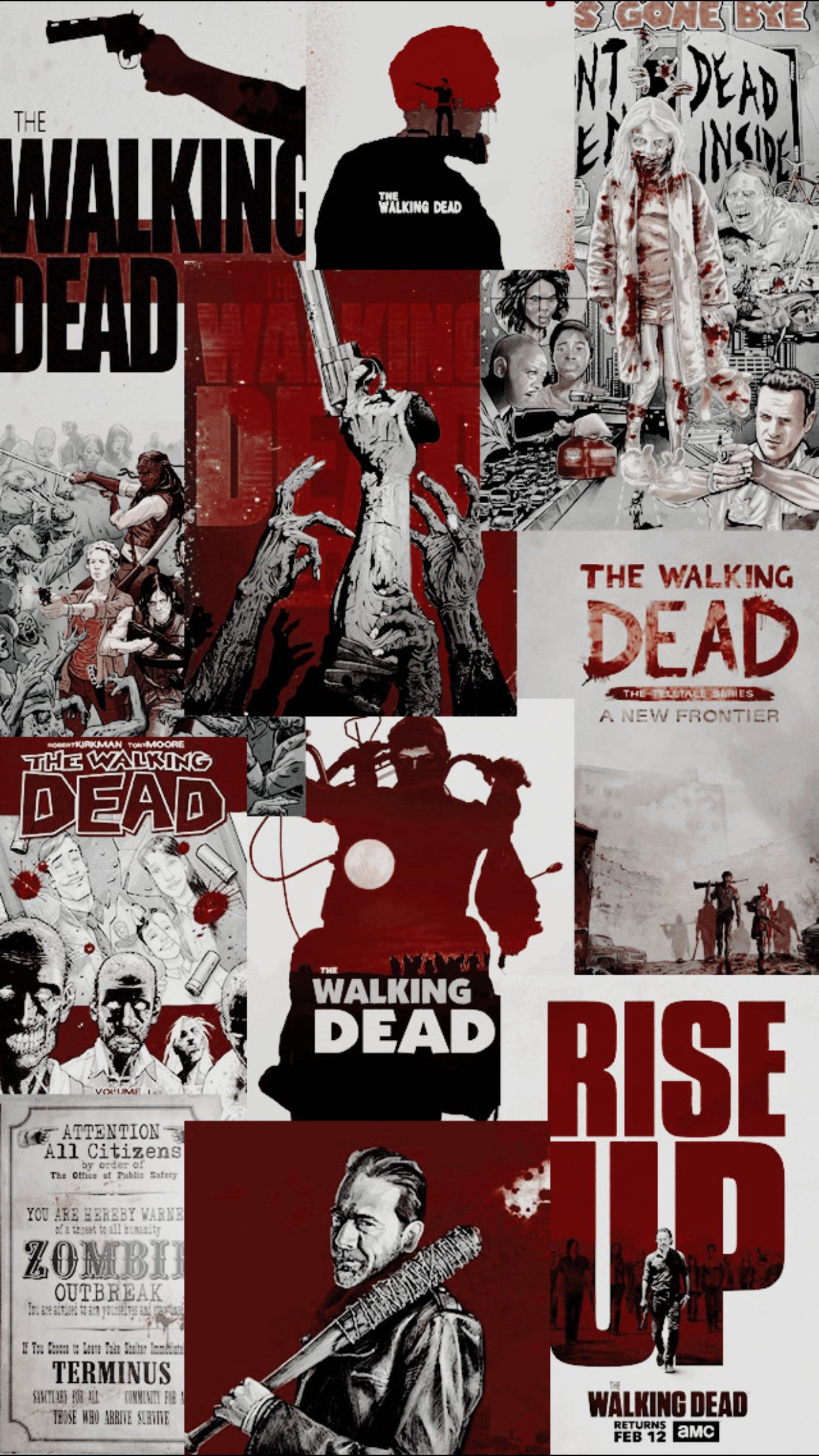 1242x2208  Ниган обои на iPhone 6S+/7+/8+, лучшие 1080x1920 картинки | Akspic