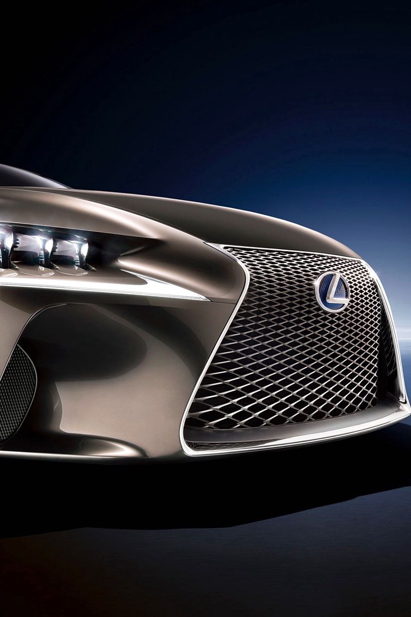 800x1200  Скачать 800x1200 lexus, логотип, эмблема, передний бампер обои, картинки  iphone 4s/4 for parallax