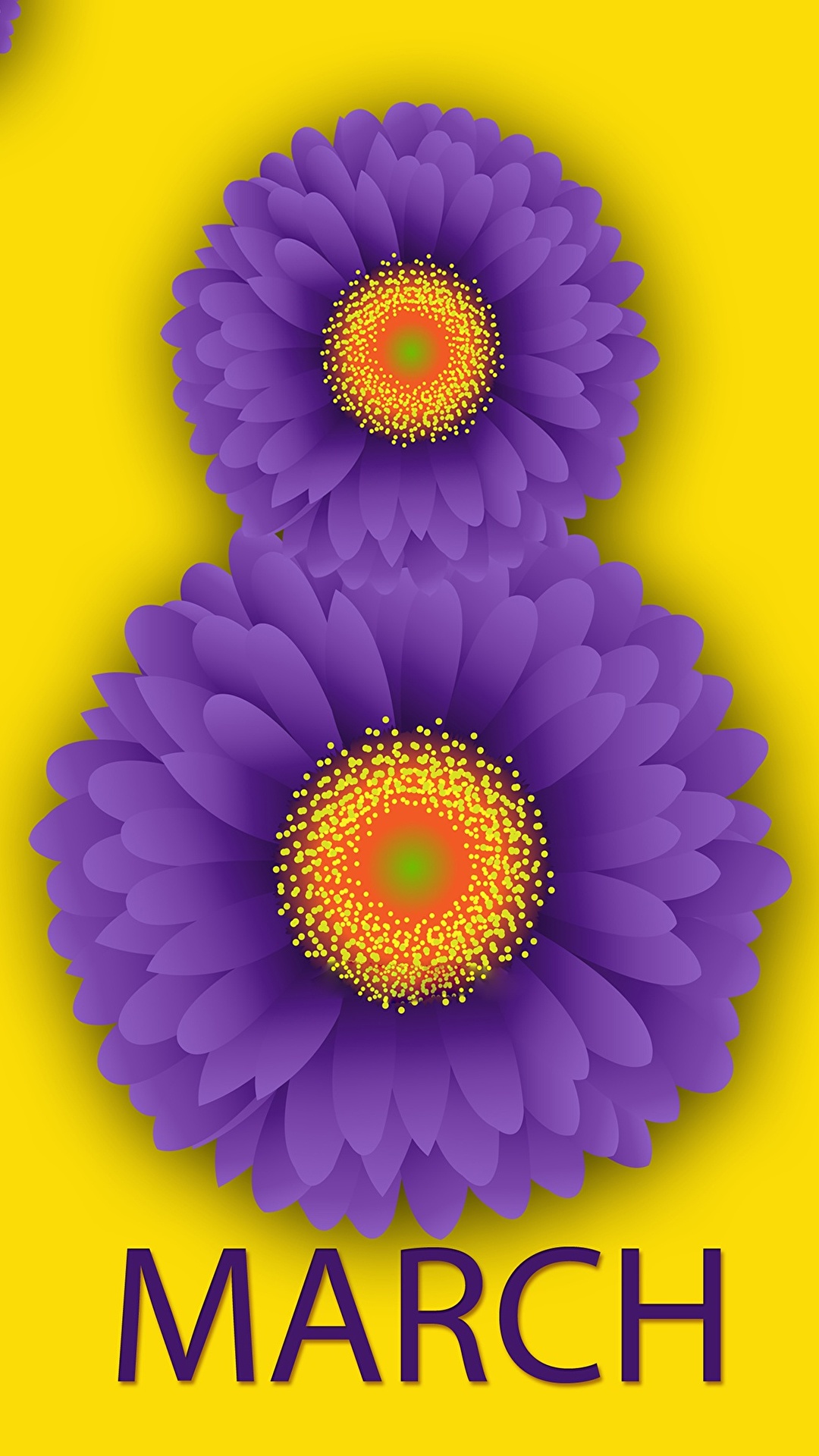 1080x1920  Фотографии 8 марта английская гербера Цветы 1080x1920