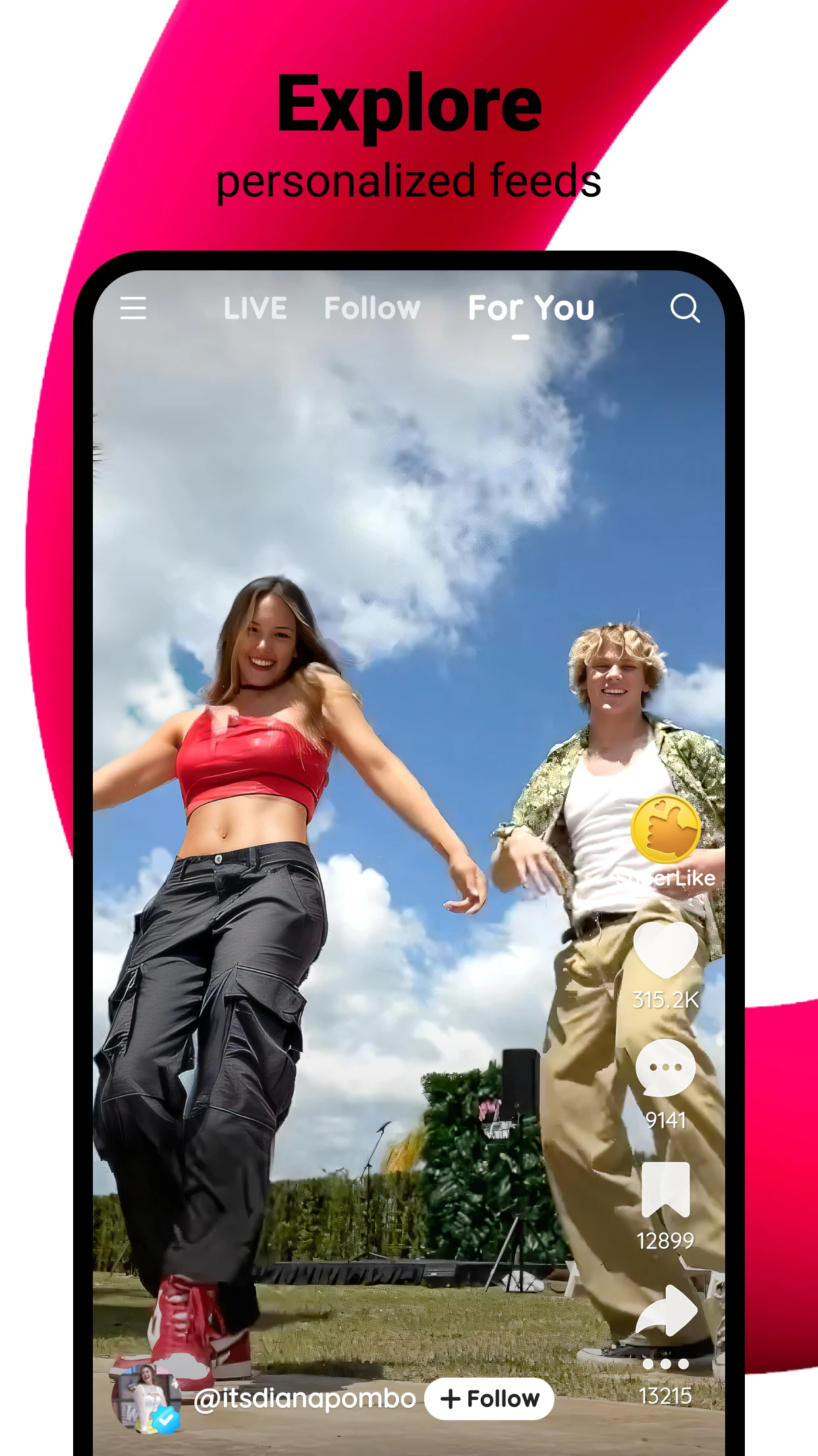 1242x2208  Скачать Likee - Позволь тебе засиять на ПК с MEmu