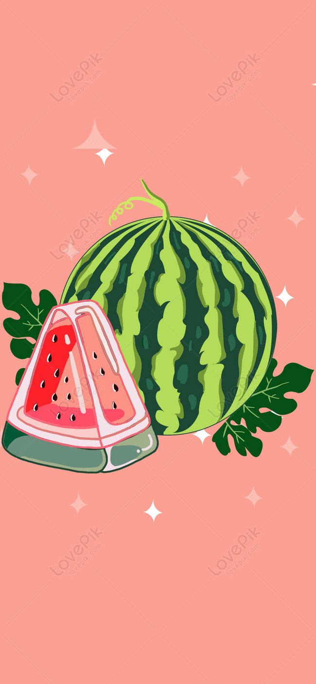 650x1407  Арбуз обои для мобильного телефона изображение_Фото номер 400432924_JPG  Формат изображения_ru.lovepik.com