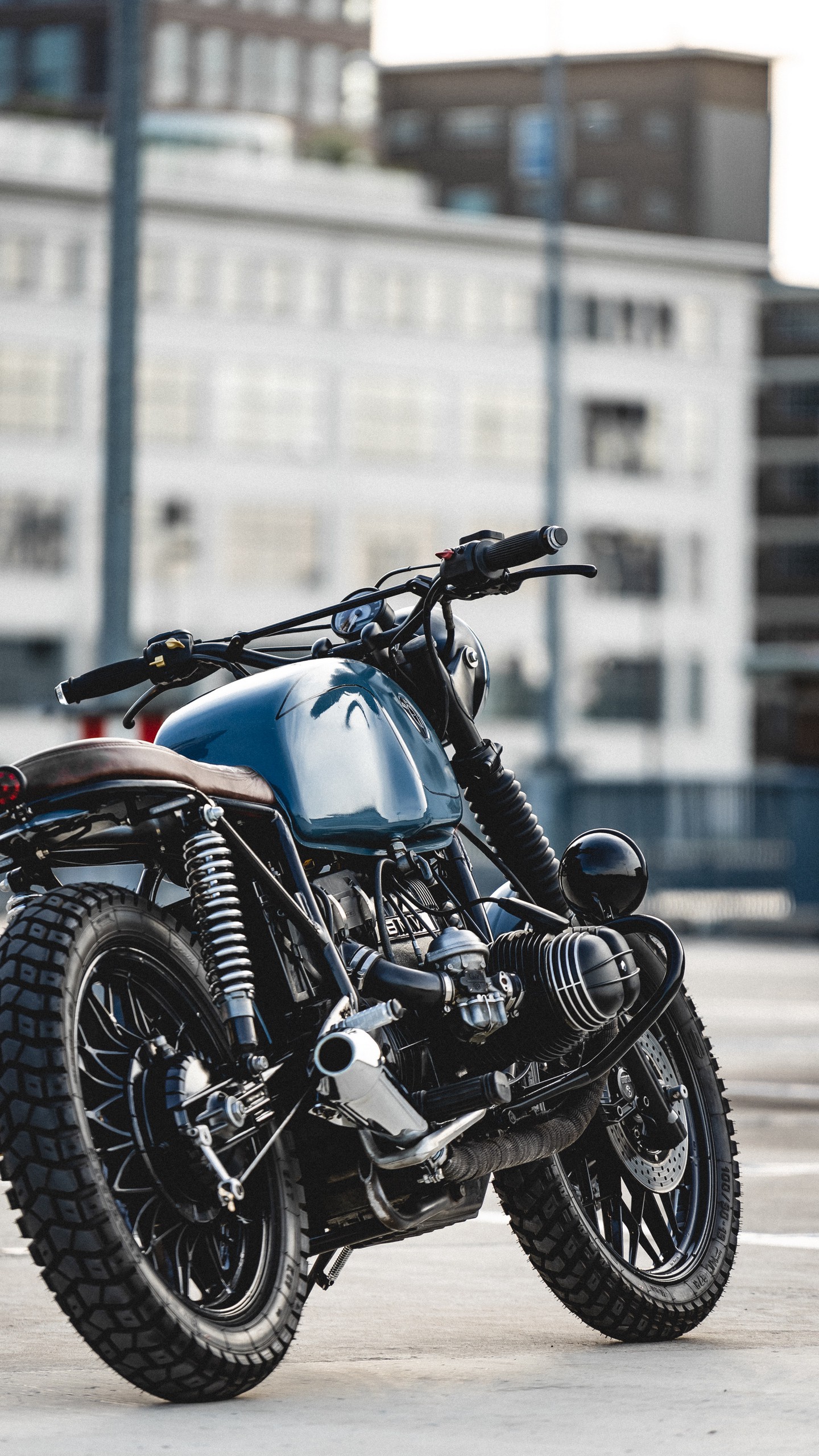 1440x2560  Обои на телефон bmw r80, bmw, мотоцикл, байк, синий, вид сбоку - скачать  бесплатно в высоком качестве из категории \"Мотоциклы\"