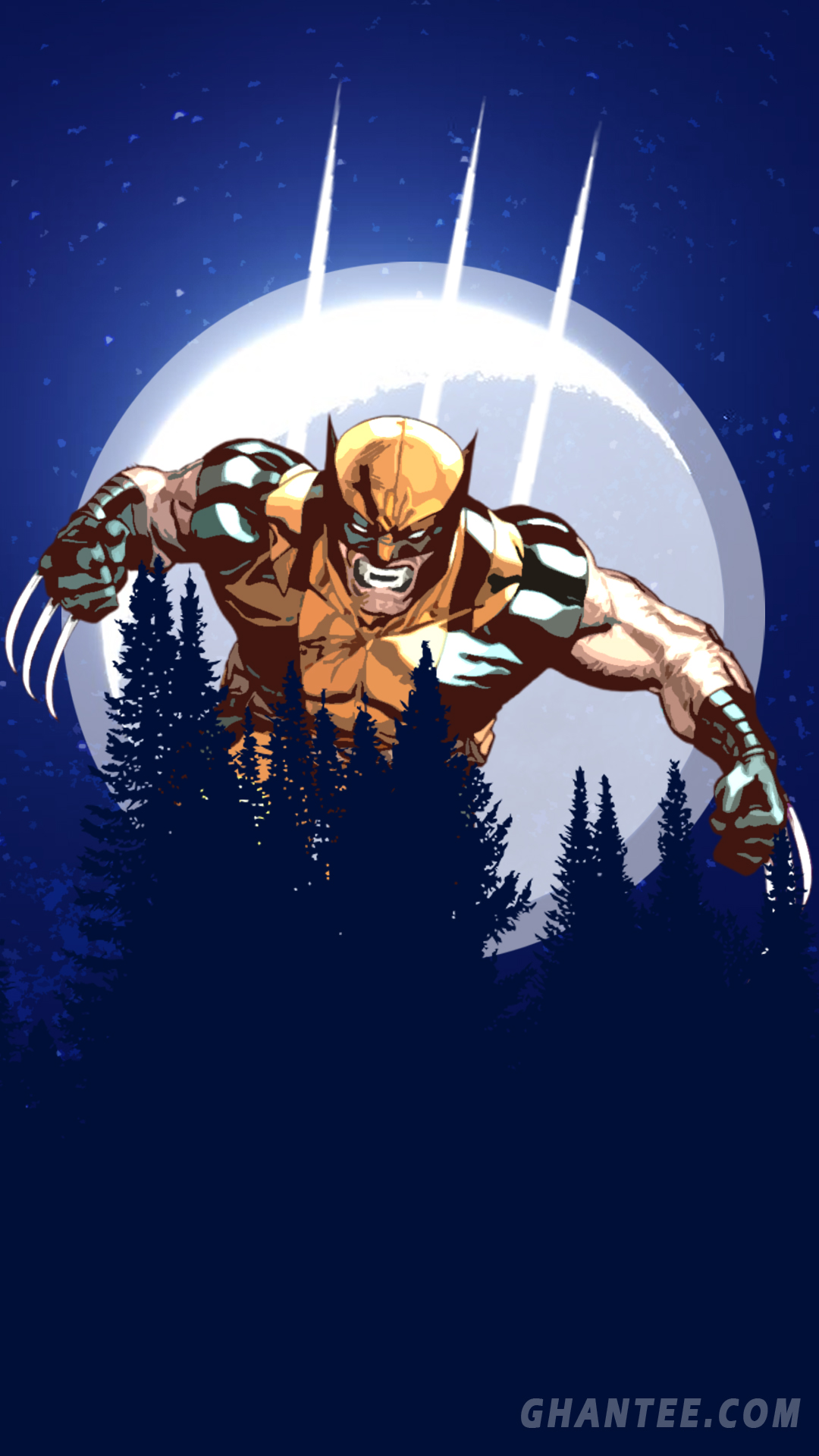 1080x1920  wolverine hd обои для телефона - минималистичный | полный HD | Ghantee