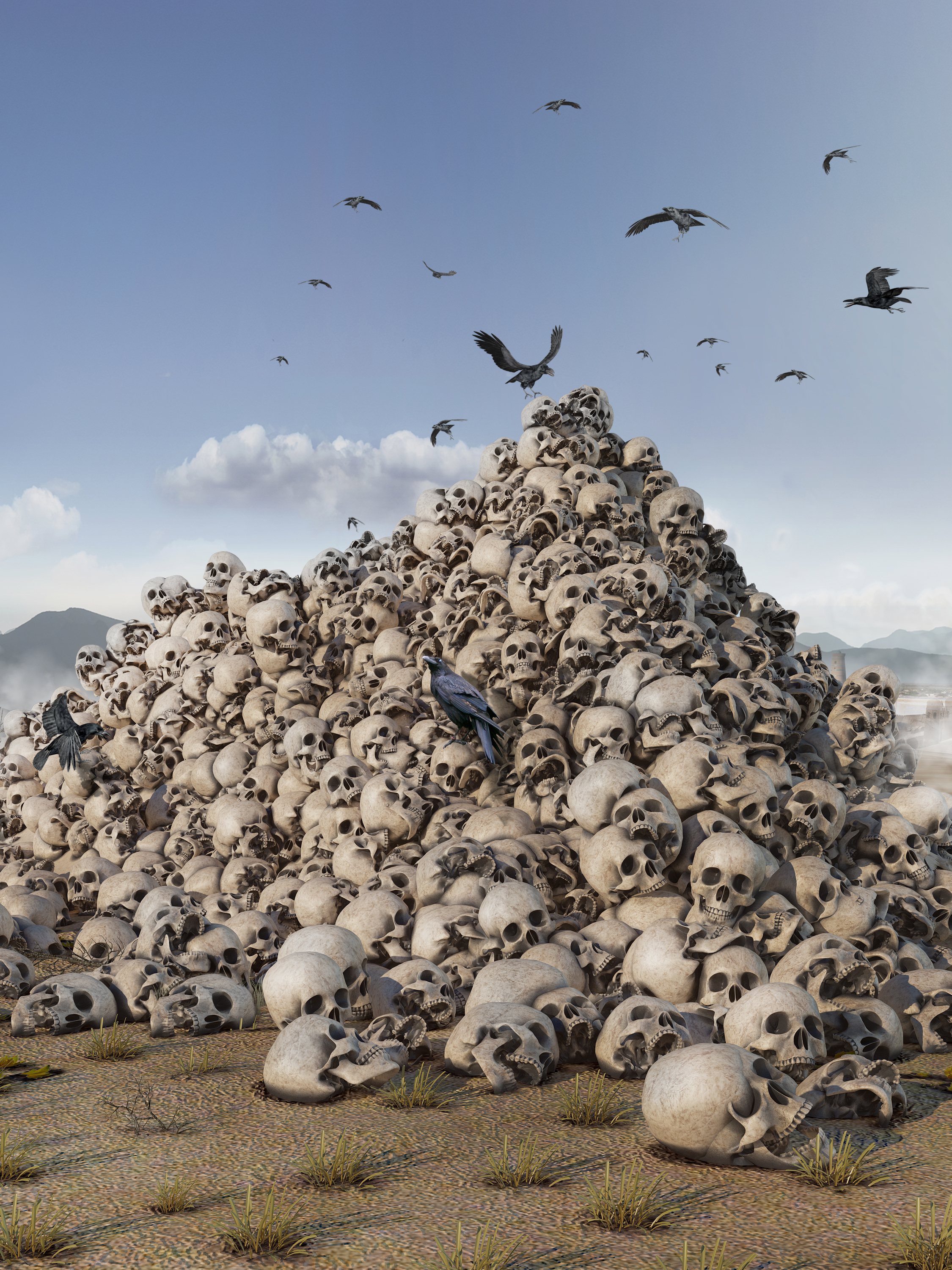 2250x3000  Скачать картинку Апофеоз войны (Василий Верещагин) бесплатно