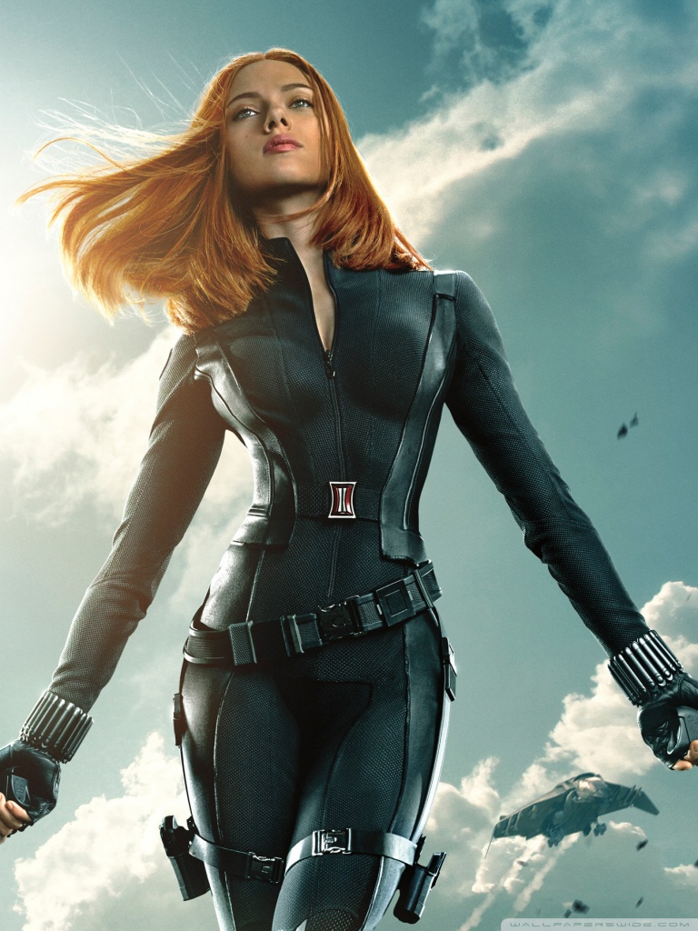 768x1024   Black Widow HD обои | 7wallpapers.net 
