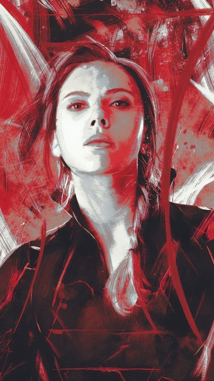 715x1271   Black Widow In Avengers Endgame 2019 - Avengers Endgame Black Widow (# 1502677) - HD Wallpaper  Backgrounds Download