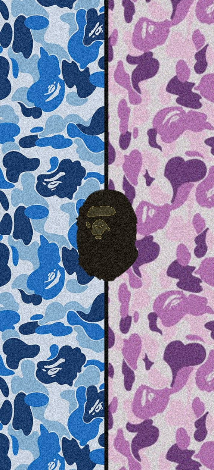 711x1560  Скачать обои The Bape Iphone на дисплее | Обои.com
