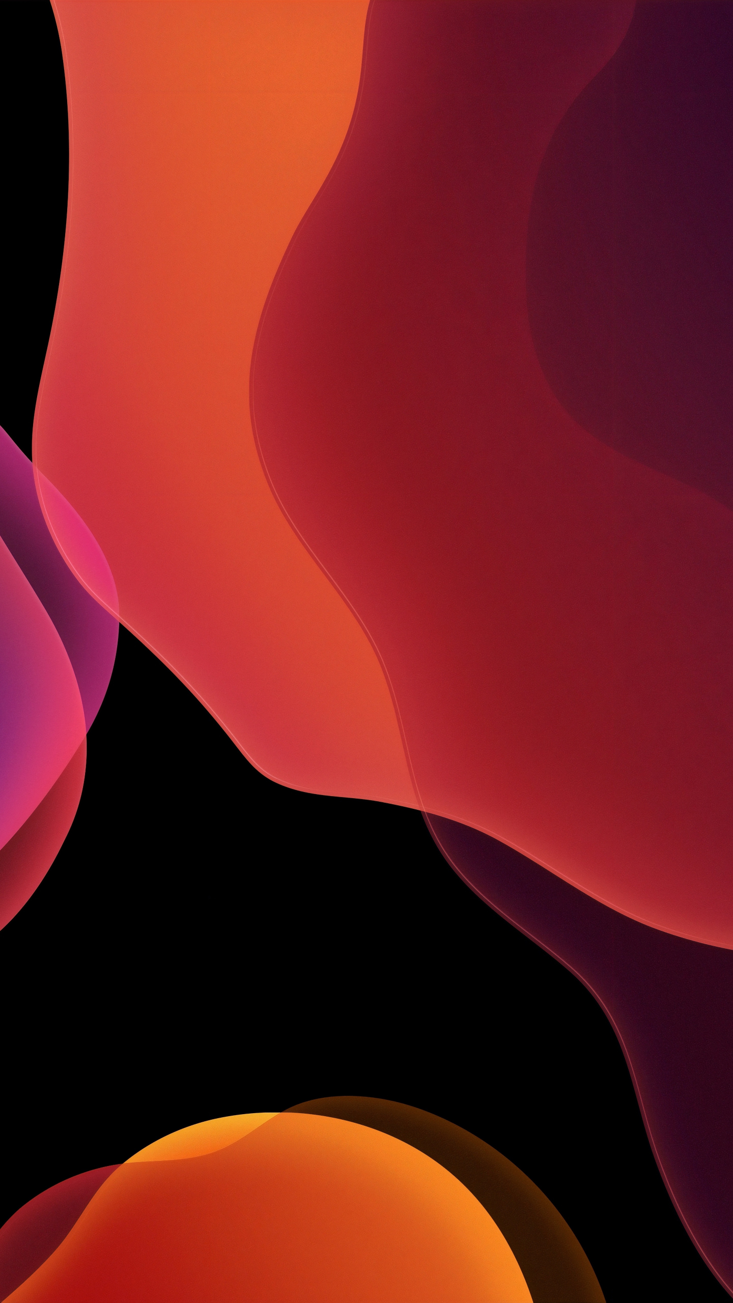 1440x2560  Скачать 1440x2560 сток, ios 13, темно-оранжевый, абстрактный, qhd samsung galaxy s6, s7, Edge, note, lg g4, lg g4, 1440x2560 обои, картинки 1440x2560