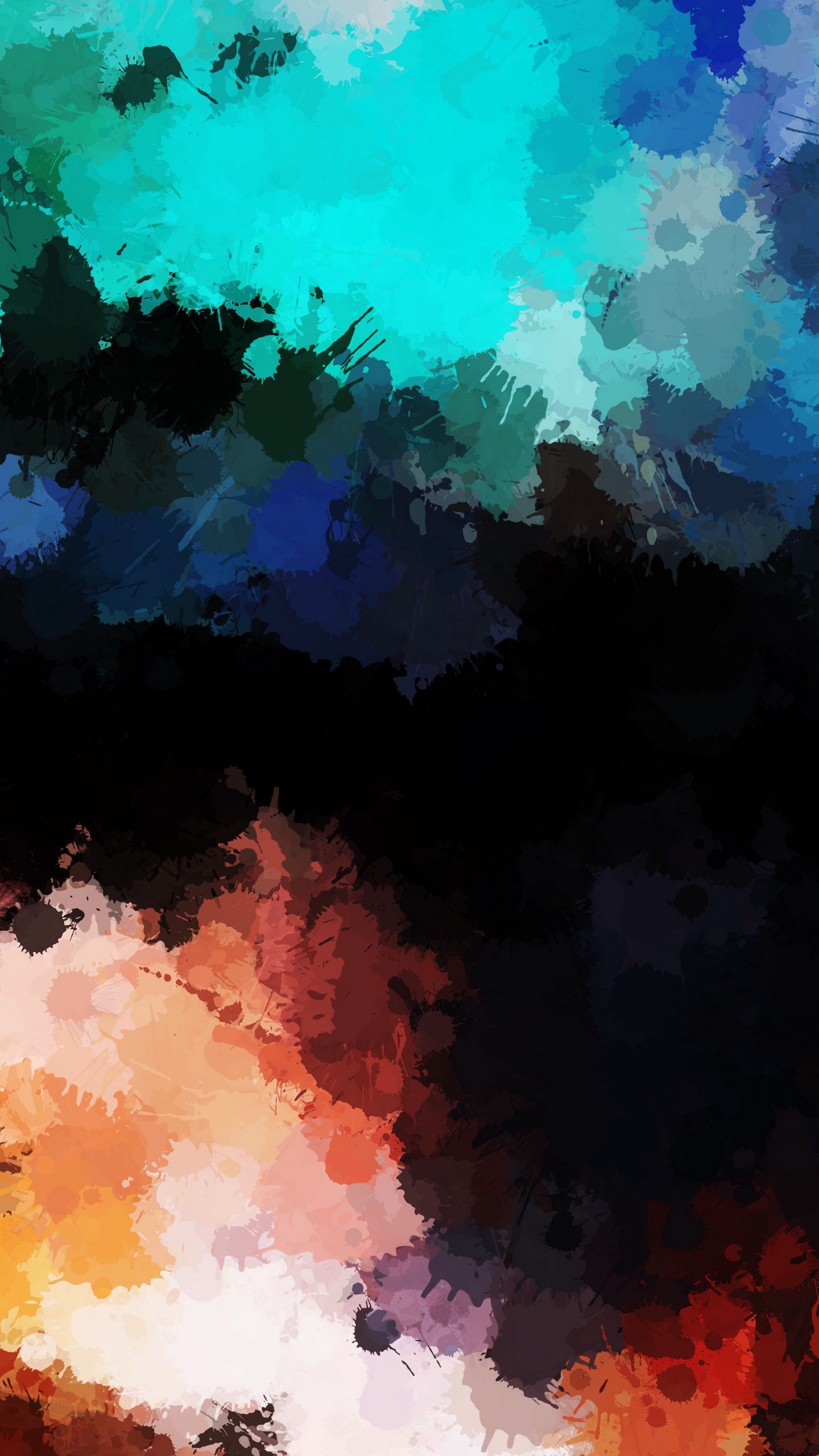 1440x2560  Скачать 1440x2560 пятна, абстракция, темный, художественный обои, картинки qhd samsung galaxy s6, s7, Edge, note, lg g4