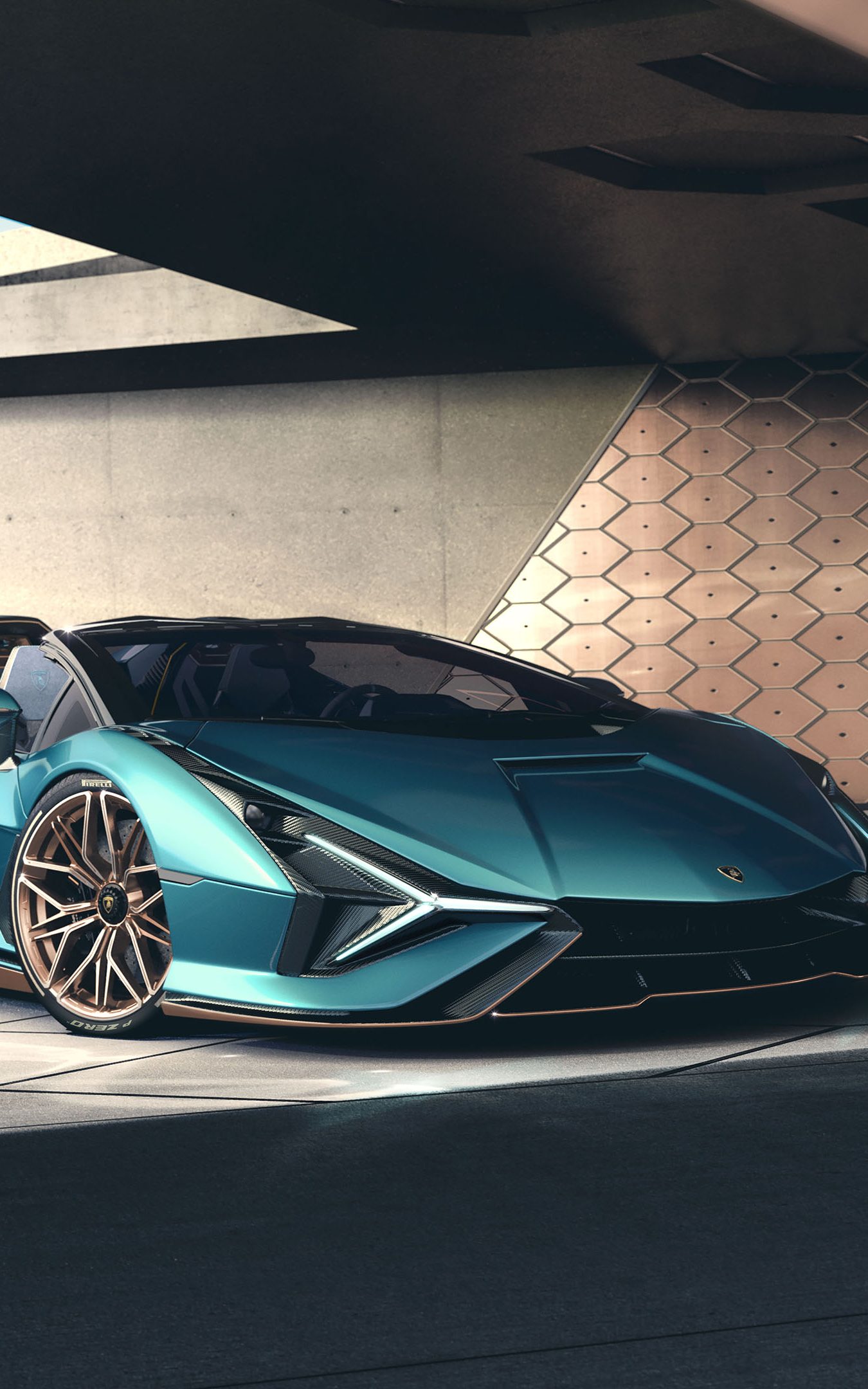 1350x2160  Lamborghini Sports Car Автомобиль 4K Обои - Лучшие обои