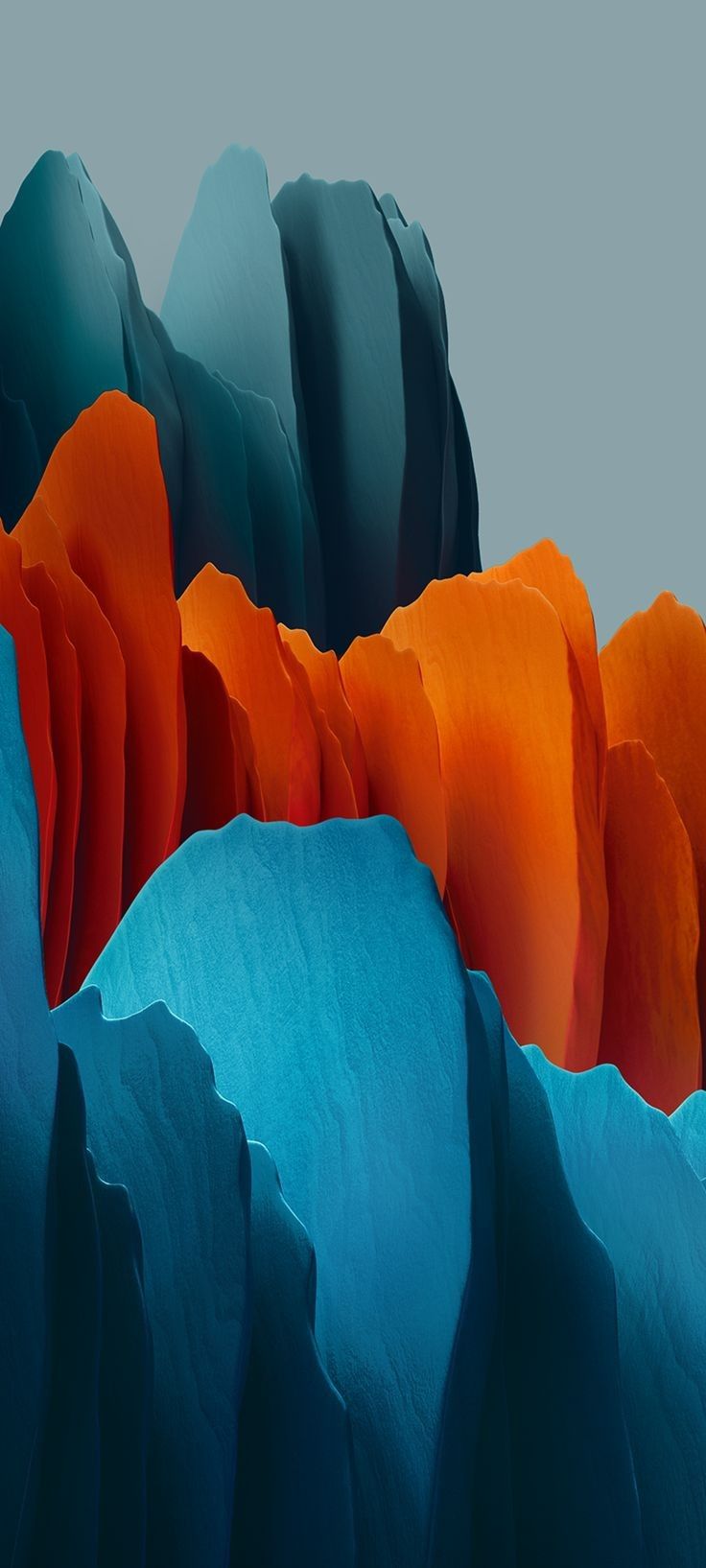 736x1635  Обои Samsung Galaxy S9, Android 8.0, Android Oreo, абстрактные, разноцветные, HD, OS #20498 - Страница 2